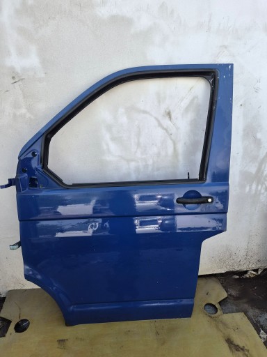 door front left VW T5 T5 LIFT front kierowca/ driver´s blue