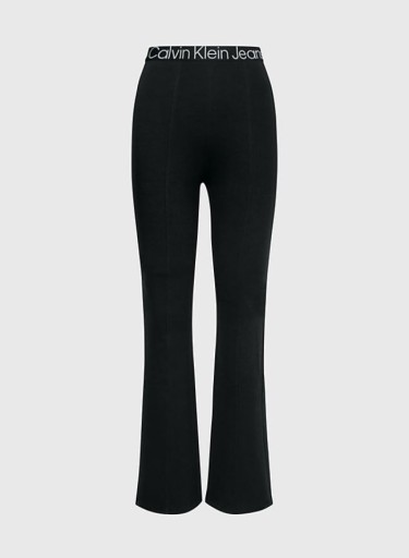 Calvin Klein Jeans nohavice J20J221301BEH čierna XS