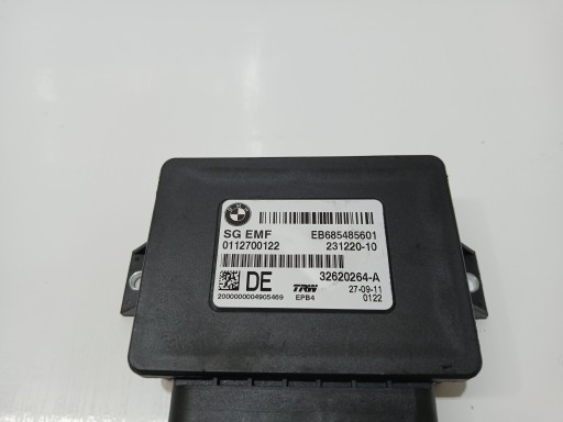 Module Levier frein stationnement BMW F10 F11 OE 6854856 (24235867)