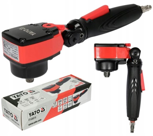 ПНЕВМАТИЧЕСКИЙ УДАРНЫЙ гайковерт YATO, ШАРНИРНО-ШАРНИРНЫЙ 1/2''