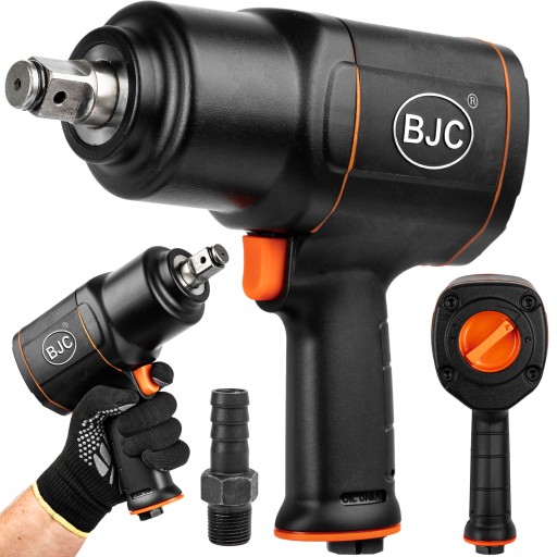Klucz Pneumatyczny Udarowy Do Wymiany Kół Mocny 4600Nm 3/4" Bjc