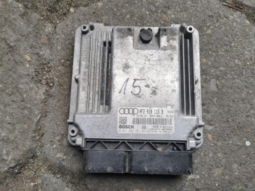 0261S02145 8E0910115J - Компьютер двигателя audi a6 c6 0261s02291 4f2910115b
