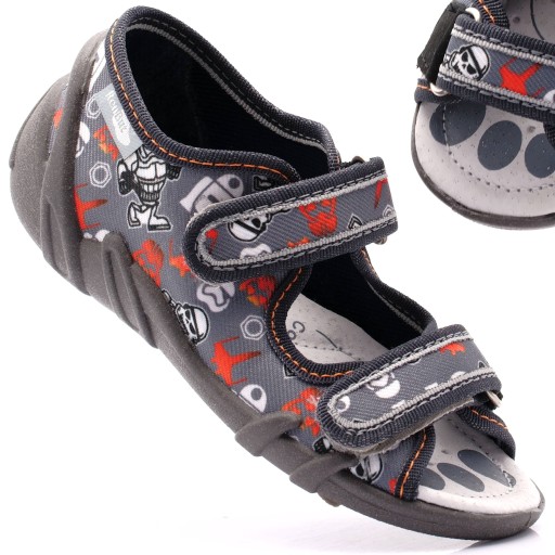 Тапочки дитячі Ren But р.30 сірі