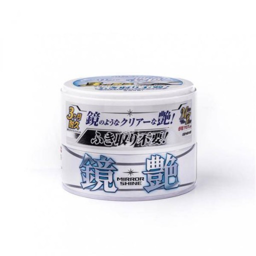 SOFT99 MIRROR SHINE WAX WAX LIGHT 200G (ТВЕРДЫЙ ВОСК)