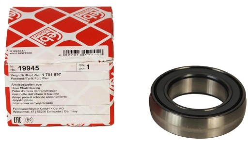 19945 - ПОДШИПНИК ПОЛУОСИ FORD FIESTA VI, FOCUS TRANSIT S-MAX