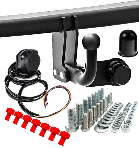 БУКСИРУВАЛЬНИЙ ГАК SKODA OCTAVIA 2 Хетчбек Універсал + 13pin джгут проводів