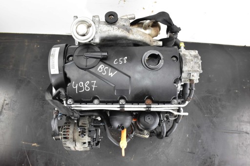 engine VW NEW BEETLE SKODA FABIA II ROOMSTER 1.9TDI 105KM BSW @ KOMPRESJA @