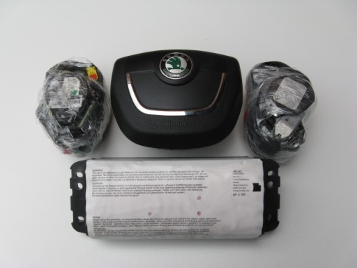 airbags+tension belts SKODA OCTAVIA II LIFT