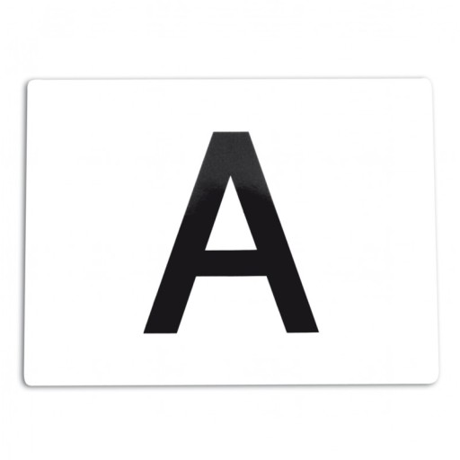 Массив буквы а товар навалом-30X40 см гладкий