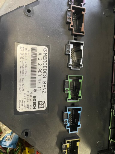 Модуль mercedes w212 w204 sam a2129004711