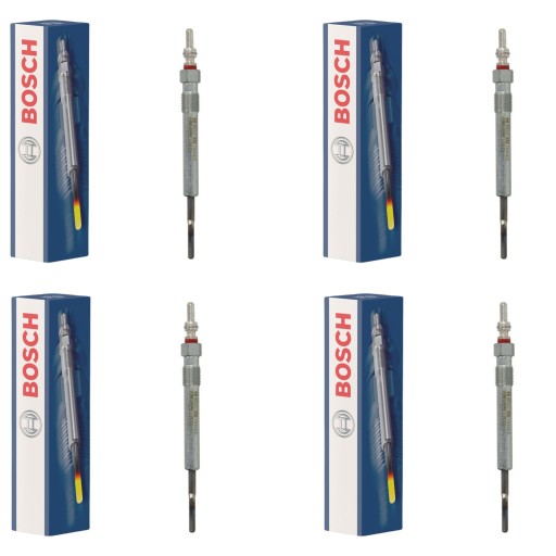 0 250 - Свічки розжарювання bosch focus mk4 mondeo mk5 s-max kuga mk3 transit ranger 2.0