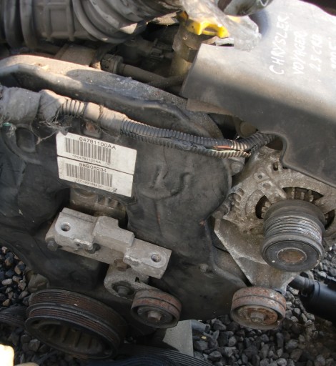 CHRYSLER VOYAGER IV 2.5CRD 2001 Motore VM98B 2093F RIVESTIMENTO MONTANTE 198 TYS KM