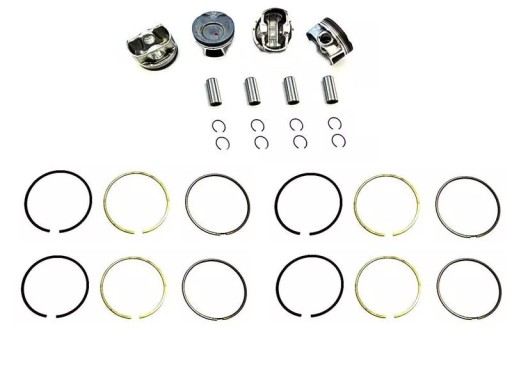 HK230412E200S050 - ПОРШНЕВІ КІЛЬЦЯ HYUNDAI KIA 2.0 GDI G4NC 0,50