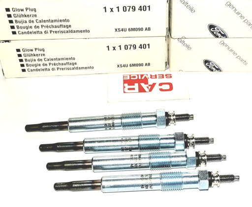 4 × свічки розжарювання ford oe 1079401