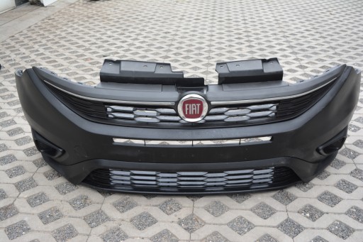 Fiat doblo ii lift front bamper front, решетка радиатора dummy 2014-2020r
