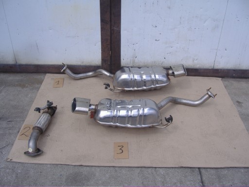 ENM30 - HYUNDAI ix55 глушник задня гнучка муфта сітка