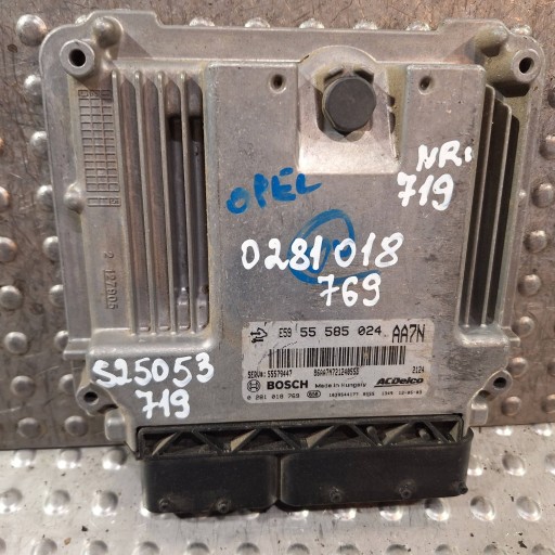 Computer 0281018769 55585024 55579447 OPEL INSIGNIA A 2.0 CDTI