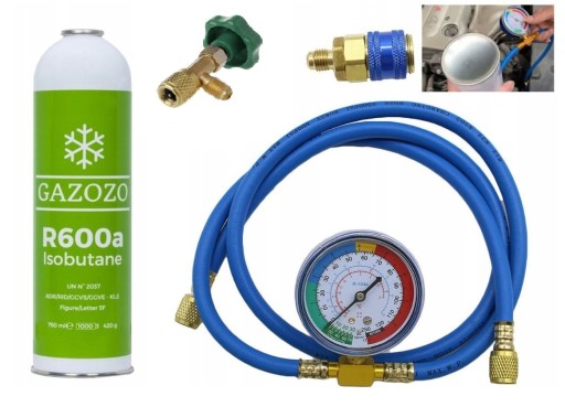 Комплект для заправки холодоагенту R600a