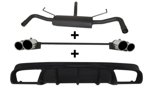 D100-413/100/90RS* - Глушник ALFA Giulietta 1,4 ТБ 1,6 JTDM ulter дифузор