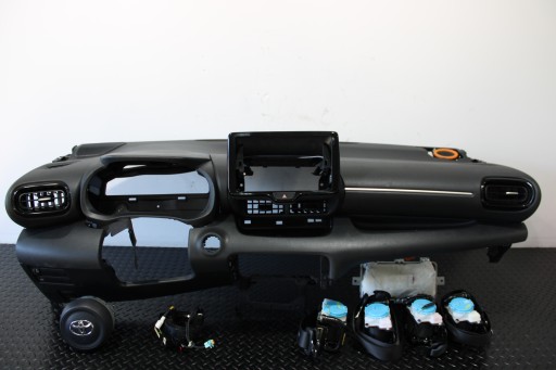 dashboard console airbag airbags TOYOTA YARIS IV 4