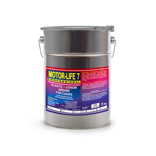 MOTOR-LIFE 7 профессиональная литиевая пластичная смазка для цепей 10 кг