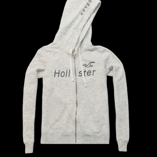 HOLLISTER _ ORYGINALNA CIEPŁA BLUZA Z LOGO _ S/M