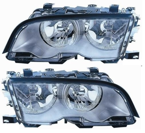 63 12 - BMW 3 (E46), 01 - 05 ЛЕВАЯ ПЕРЕДНЯЯ ФОНАРЬ