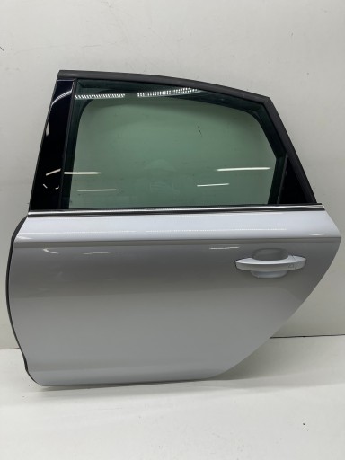 AUDI A6 C7 sedan door left rear part LX7W silver nice complete