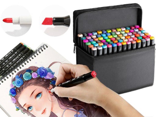 Фломастери Decorya 80 кольорів