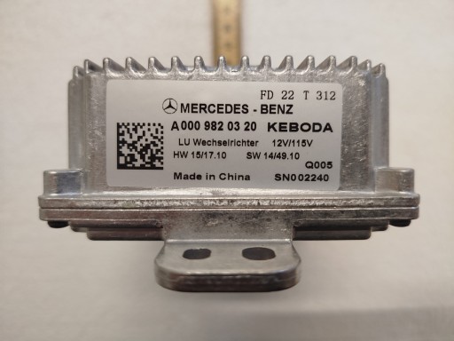 Преобразователь напряжения mercedes a0009820320 новый