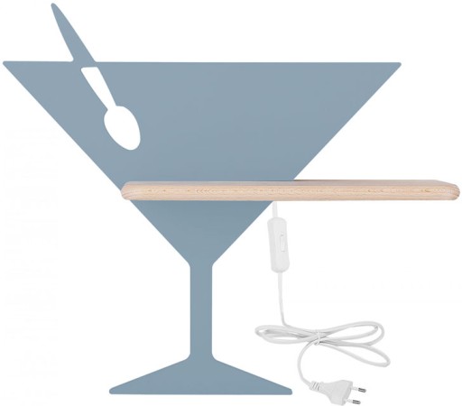 Настінний світильник інтегрований джерело світлодіодів синіх відтінків