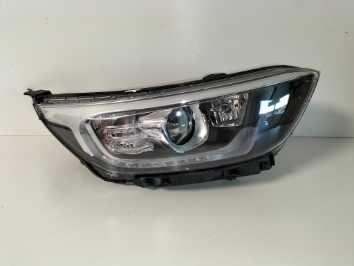 light front reflektor right KIA STONIC 17-22 soczew , below zar H7+HB3+LED