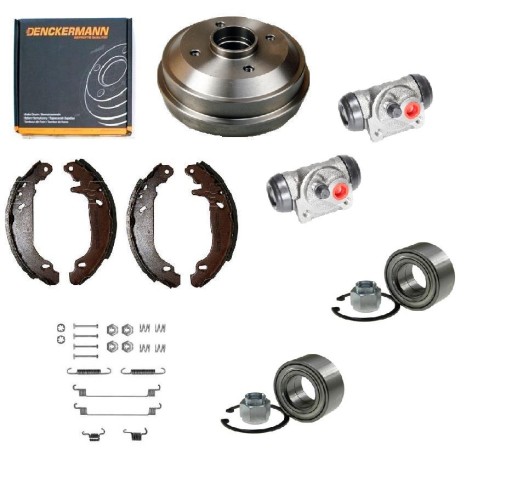 Барабани щелепи циліндра CITROEN Xsara ZX 180mm