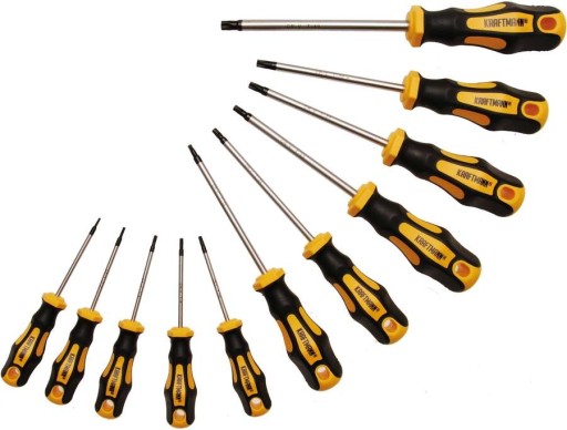 Викрутки Torx T8-T40 Kpl-11шт