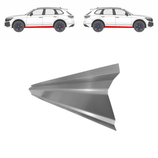 Autobig-14989 - Внутренний порог средний CHRYSLER PACIFICA 03-07 L=R