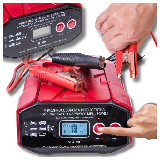 Выпрямитель автомобильного аккумулятора 24 В 12 В 30 А AGM АВТОМАТ СТАРТ-СТОП