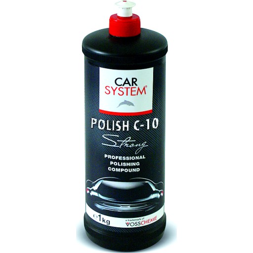 CARSYSTEM Polish C-10 Strong полірувальна паста, біла