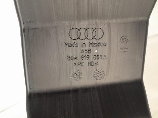 AUDI Q5 II 80A drain intake air 80A819801A