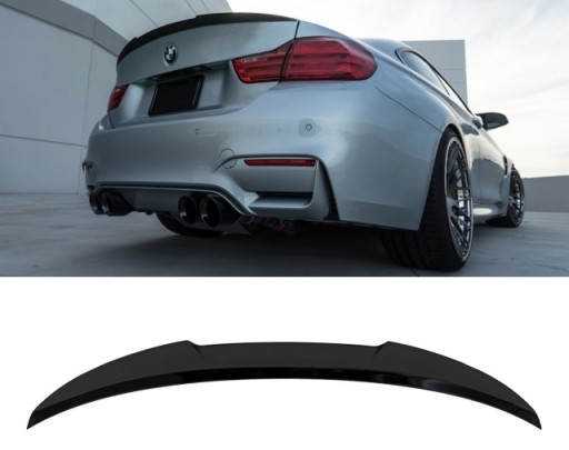 AD002888 - Спойлер багажника BMW F32 M4 look Lip glossy black