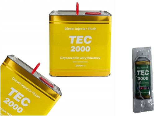 TEC 2000 ДИЗЕЛЬНАЯ ПРОМЫВКА ФОРСУНКИ 2,5 Л + ЗАПАХ