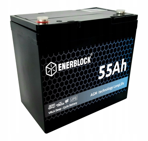 JDM12-55 - Акумулятор 55ah Jdm12 - 55 Enerblock Partner Krk