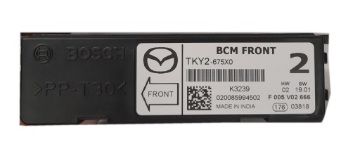 TKY2675XX - Модуль BCM-Mazda 3 2012