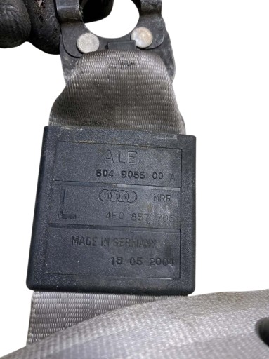 tension belt safety left front AUDI A6 C6 4F0857705