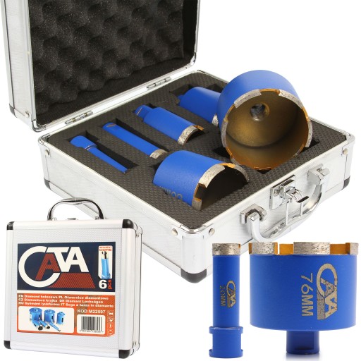 НАБІР АЛМАЗНИХ КОЛЮЧНИХ ПИЛ ДЛЯ ПЛИТКИ PORKEY 20-76