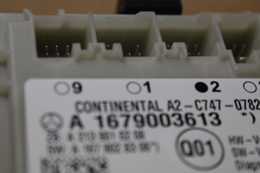 IDEALNY module control unit door MERCEDES W167 1