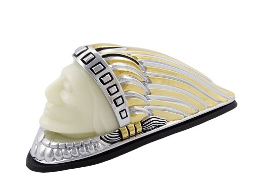 ОРНАМЕНТ НА БРИЗКОВИКУ МЕТАЛ ХРОМ СВІТИТЬСЯ ІНДІЙСЬКИЙ