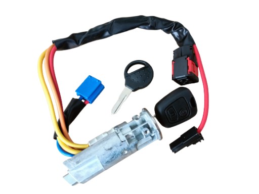 4162.P0 - НОВИЙ KPL КЛЮЧ ЗАПАЛЮВАННЯ КУБ БРЕЛОК ДЛЯ PEUGEOT 206