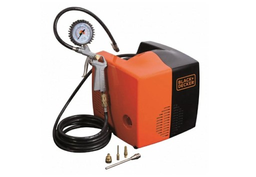 БЕЗМАСЛЯНЫЙ КОМПРЕССОР B&D. 1,5 л.с./8 бар + акк