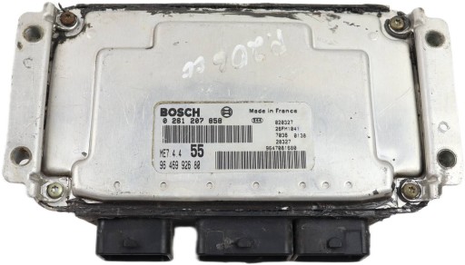 PEUGEOT 206 CC 307 computer control unit of the engine 0261207858 9647081680
