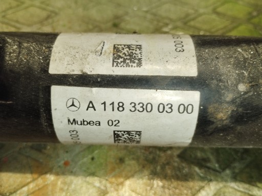 MERCEDES KLASA A W177 A220 semi-axis right front A1183300300 A1183301800